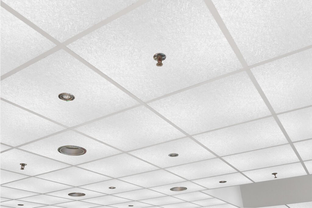 Bauunternehmen Rasterdecke Montage