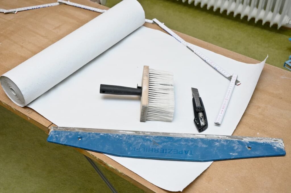 raufaser tapete quast zollstock cutter messer